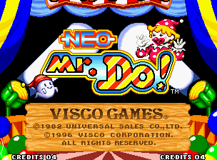 Screenshot Neo Mr. Do!