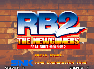 Screenshot Real Bout Fatal Fury 2 : The Newcomers