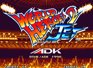 Screenshot World Heroes 2 Jet