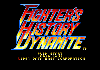Screenshot Fighter's History Dynamite