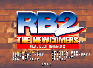 Screenshot Real Bout Fatal Fury 2: The Newcomers