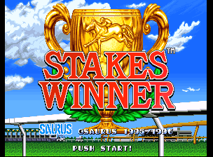Screenshot Stakes Winner - GI Kinzen Seiha e no Michi