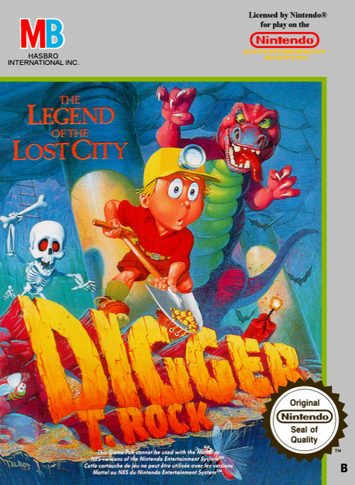 Digger T. Rock : The Legend of the Lost City