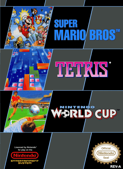 Super Mario Bros. + Tetris + Nintendo World Cup