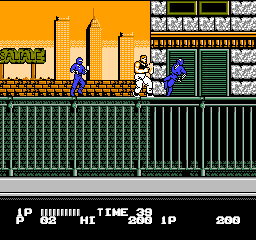 Screenshot Bad Dudes vs. Dragon Ninja