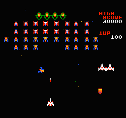 Screenshot Galaga