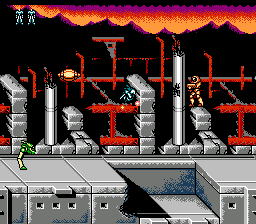 Screenshot Probotector II : Return of the Evil Forces