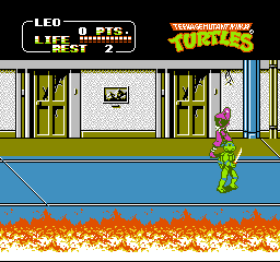 Screenshot Teenage Mutant Hero Turtles II : The Arcade Game