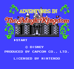 Screenshot Disney's Adventures in the Magic Kingdom