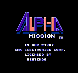 Screenshot Alpha Mission