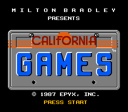 Screenshot California Games