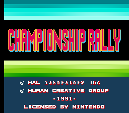 Screenshot Championship Rally