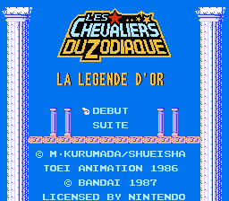 Screenshot Les Chevaliers du Zodiaque : La Légende d'Or