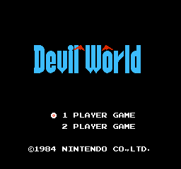Screenshot Devil World
