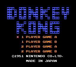 Screenshot Donkey Kong