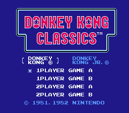Screenshot Donkey Kong Classics