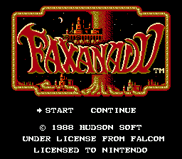 Screenshot Faxanadu