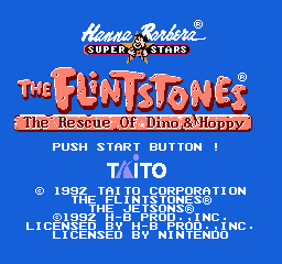Screenshot The Flintstones : The Rescue of Dino & Hoppy