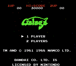 Screenshot Galaga