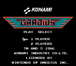 Screenshot Gradius