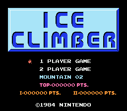 Screenshot Ice Climber