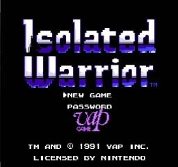 Screenshot Isolated Warrior