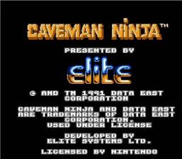 Screenshot Joe & Mac : Caveman Ninja
