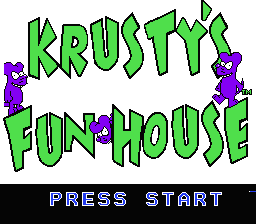 Screenshot Krusty's Fun House