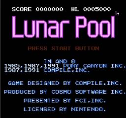 Screenshot Lunar Pool