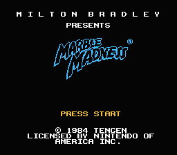 Screenshot Marble Madness