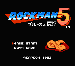 Screenshot Mega Man 5