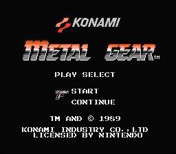Screenshot Metal Gear