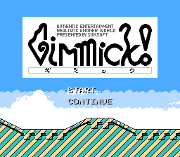 Screenshot Mr. Gimmick