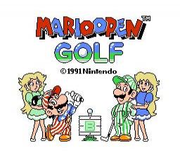 Screenshot NES Open Tournament Golf