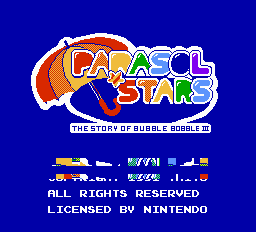 Screenshot Parasol Stars : Rainbow Islands II