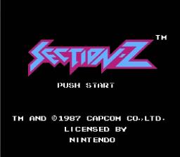 Screenshot Section-Z