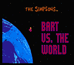 Screenshot The Simpsons : Bart vs. the World