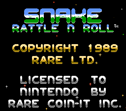 Screenshot Snake Rattle n Roll