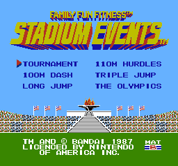Screenshot Family Fun Fitness : Stadium Events