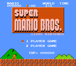 Screenshot Super Mario Bros.