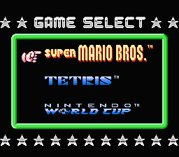 Screenshot Super Mario Bros. + Tetris + Nintendo World Cup