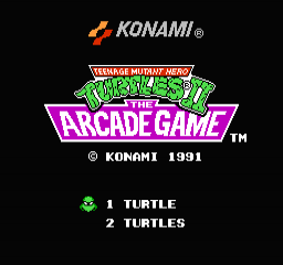 Screenshot Teenage Mutant Hero Turtles II : The Arcade Game