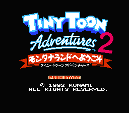 Screenshot Tiny Toon Adventures 2 : Trouble in Wackyland