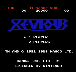 Screenshot Xevious