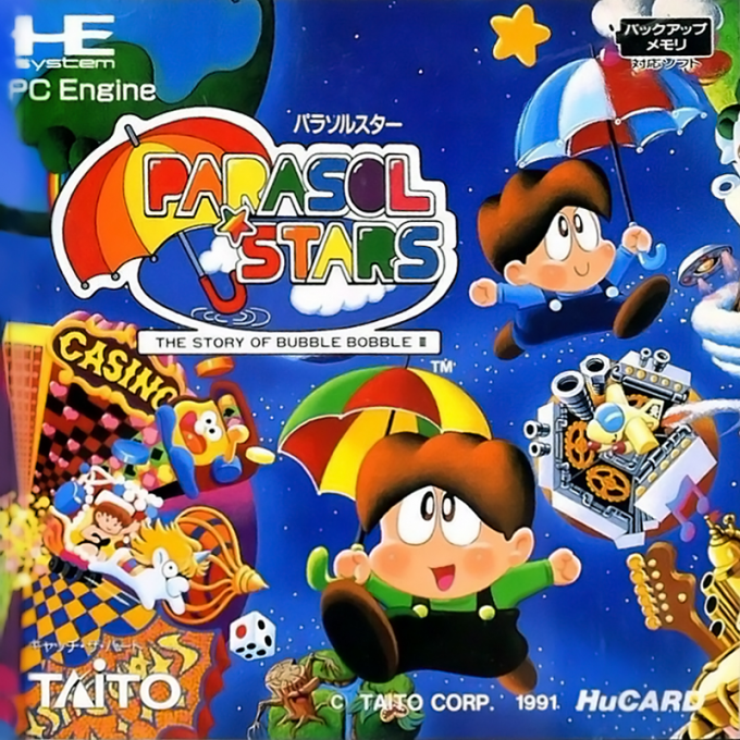 Parasol Stars : The Story of Bubble Bobble III