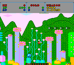 Screenshot Fantasy Zone