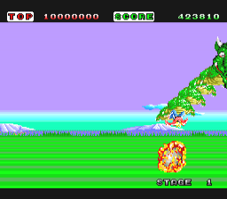 Screenshot Space Harrier