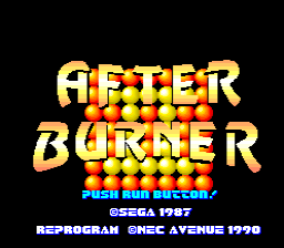 Screenshot After Burner II