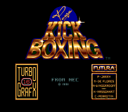 Screenshot André Panza Kick Boxing