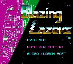 Screenshot Blazing Lazers